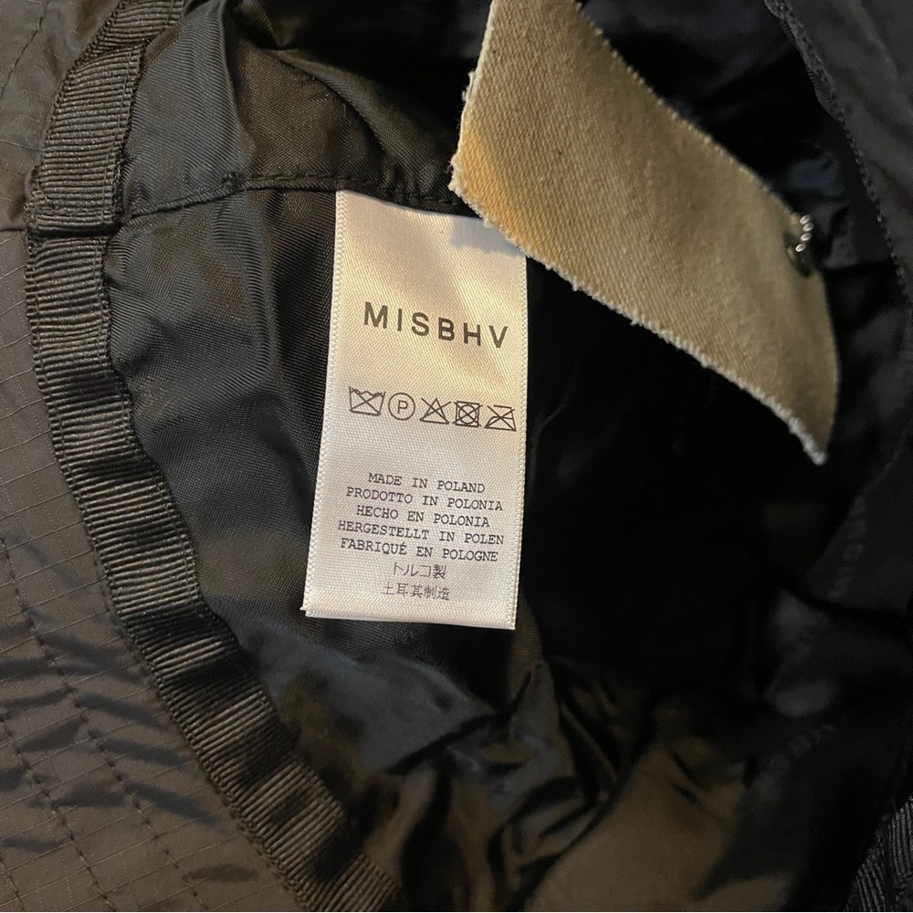 MISBHV Ripstop Bucket Hat black new - Picture 7 of 7
